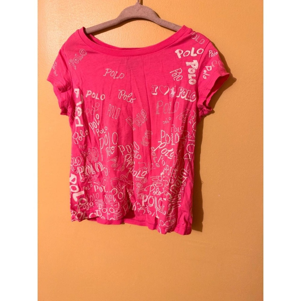 Super cute and stylish Polo Ralph Lauren girls' short-sleeve t-shirt